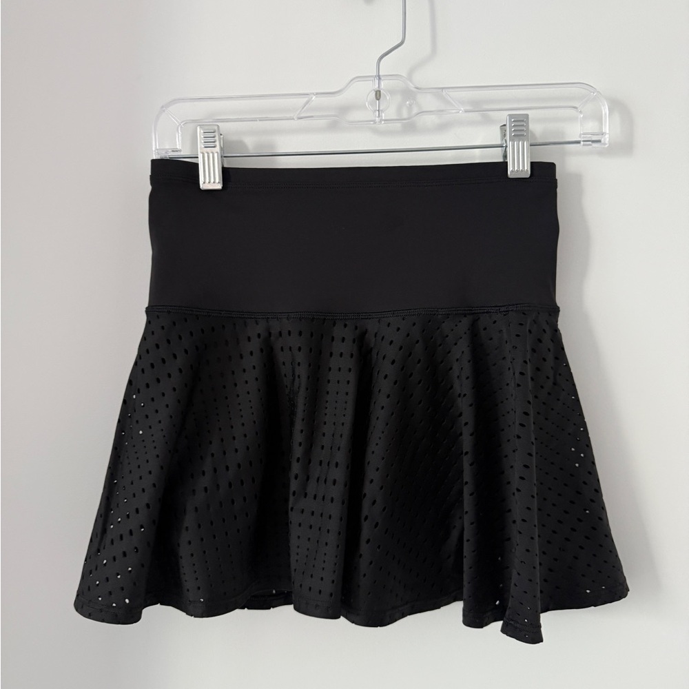 Athleta Black A Game Tennis Skort